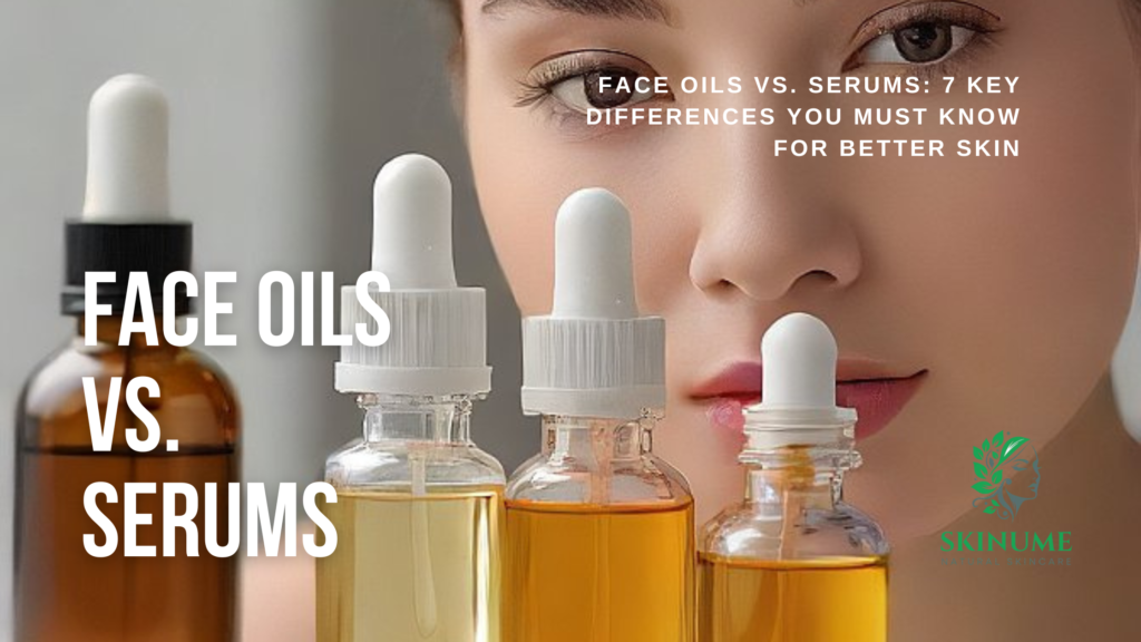 Face Oils vs. Serums
