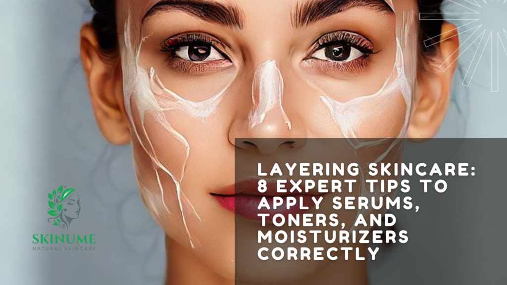 Layering Skincare: 8 Expert Tips to Apply Serums, Toners, and Moisturizers Correctly